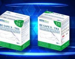 GĂNG TAY LATEX PHẪU THUẬT TIỆT TRÙNG, KHÔNG BỘT HTC